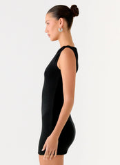 Arviella Mini Dress - Black