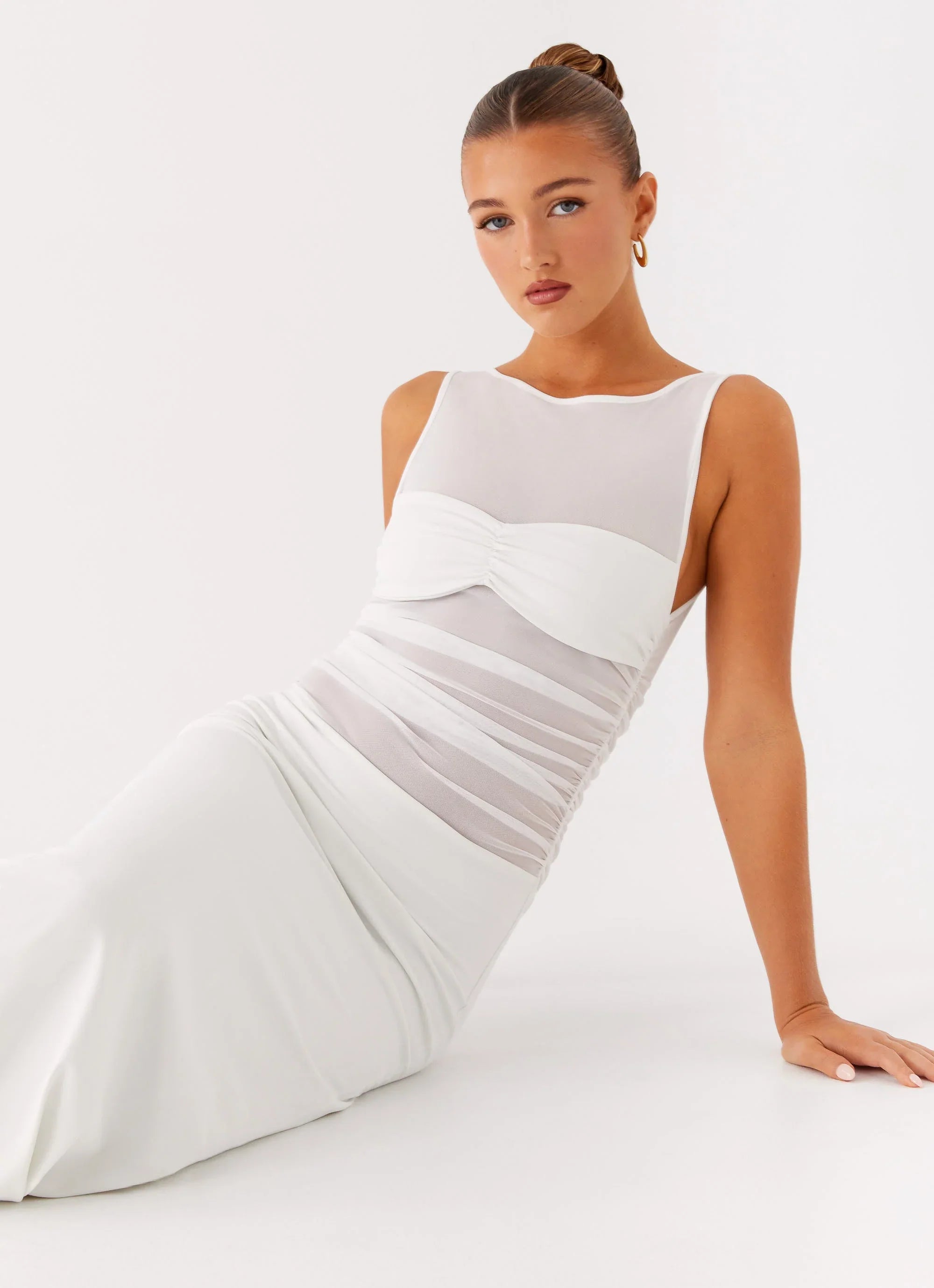 Wesley Maxi Dress - Ivory